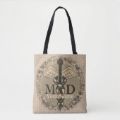 Caduceus MD Doctor canvas tas (Voorkant)