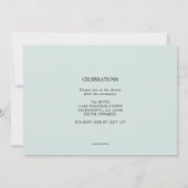 Caduceus Medical Afstuderen Fotouitnodiging Kaart (Achterkant)