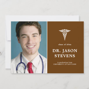 Caduceus Medical Afstuderen Fotouitnodiging Kaart