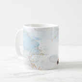 Caduceus Medical Copper Roos Gold Luxe Marble Koffiemok (Voorkant links)