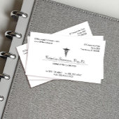 Caduceus Medical Professional Zuster of Doctor Visitekaartje