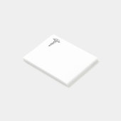 Caduceus medisch symbool post-it® notes (Schuin)