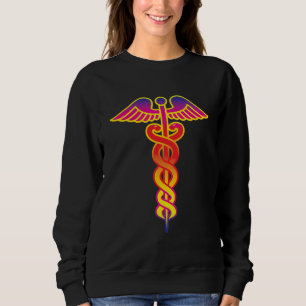 Caduceus medisch symbool trui