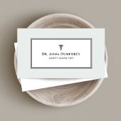 Caduceus medisch symbool visitekaartje