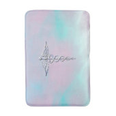 Caduceus medisch symbool voor moeder achterdeur badmat (Voorkant Verticaal)