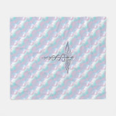 Caduceus medisch symbool voor moeder achterdeur fleece deken (Voorkant (Horizontaal))