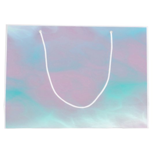 Caduceus medisch symbool voor moeder achterdeur large cadeautasje (Achterkant)