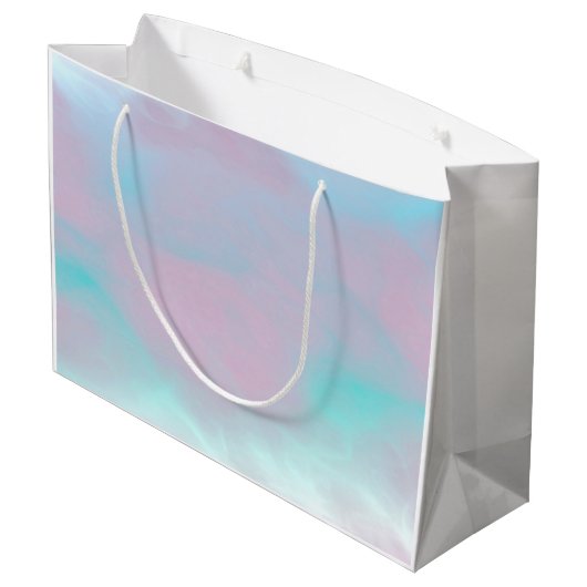 Caduceus medisch symbool voor moeder achterdeur large cadeautasje (Achterkant Gekanteld)