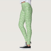 Caduceus met bladachtergrond leggings (Links)