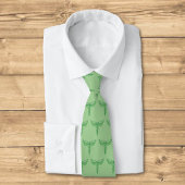 Caduceus met bladeren halsdoek stropdas