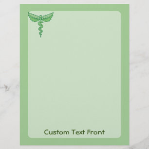Caduceus met Leaves Flyer