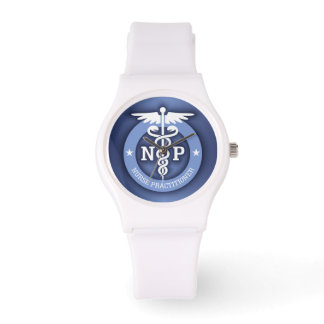 Caduceus NP (blauw) Horloge