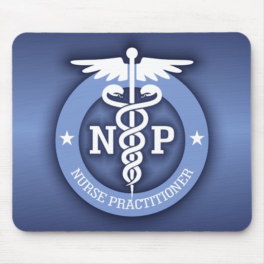 Caduceus NP (blauw) Muismat (Voorkant)