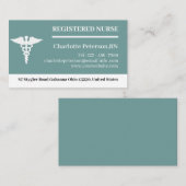 Caduceus Nurse Doctor Visitekaartje (Voorkant / Achterkant)