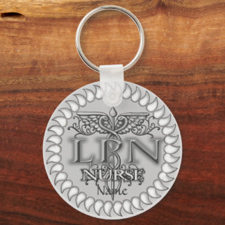 Caduceus Nurse Fancy LPN sleutelhanger