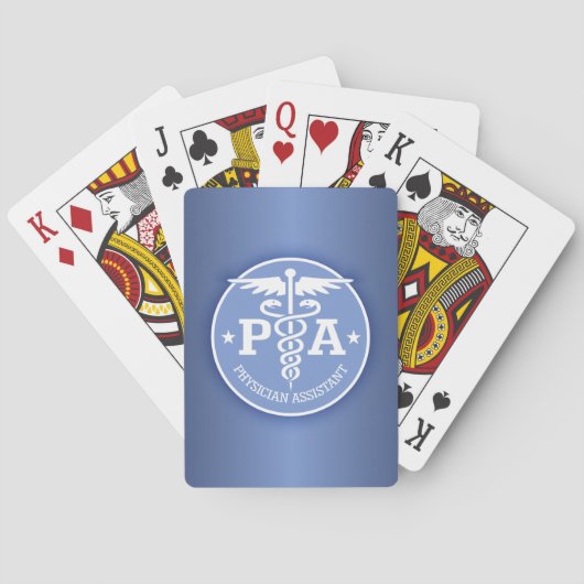 Caduceus PA2 cadeauideeën Pokerkaarten (Achterkant)