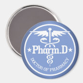 Caduceus PharmD 2 Magneet (Voorkant / Achterkant)