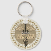 Caduceus Physician Assistant sleutelhanger (Voorkant)