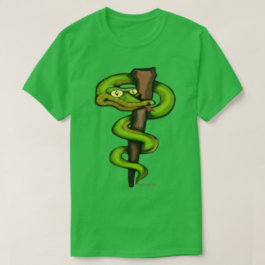 Caduceus Pocket T-shirt (Design voorkant)