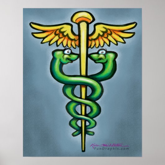 Caduceus Poster (Voorkant)
