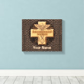 Caduceus Registered Nurse Canvas Afdruk (Insitu (Houten vloer))