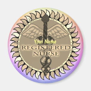Caduceus Registered Nurse-magneet Magneet