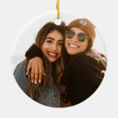 Caduceus RN Medical Unit Black en Gold Photo Keramisch Ornament (Achterkant)