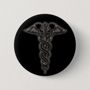 Caduceus Ronde Button 5,7 Cm