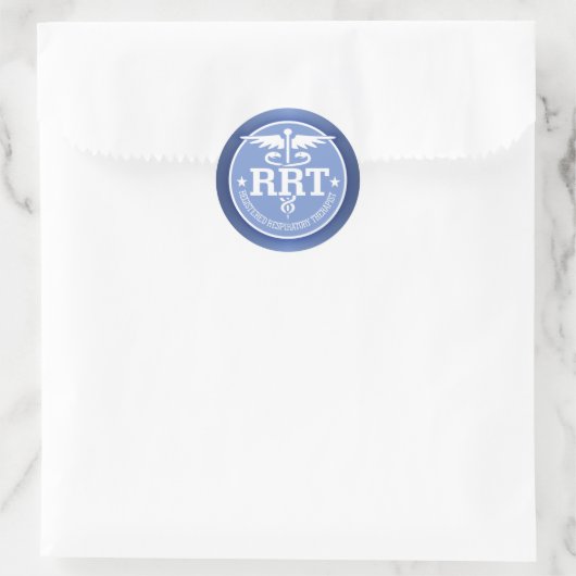 Caduceus RRT 2 Ronde Sticker (Tas)