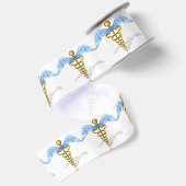 Caduceus Satijnen Lint (Achterkant)