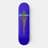CADUCEUS SKATEBOARD (Voorkant)