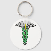 Caduceus Sleutelhanger (Voorkant)