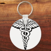 Caduceus Sleutelhanger (Voorkant)