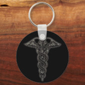 Caduceus Sleutelhanger (Voorkant)