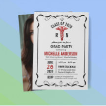 Caduceus Symbol Medical School Foto Afstuderen