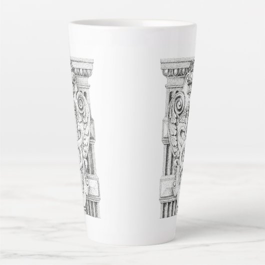 CADUCEUS Tall Tapered Latte Mok (Voorkant)