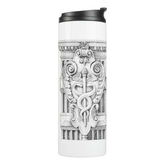 CADUCEUS Thermische Tumbler Thermosbeker (Gedraaid links)