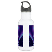 CADUCEUS, trillende goudmethyst Waterfles (Achterkant)