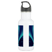 CADUCEUS, trillende goudmethyst Waterfles (Achterkant)