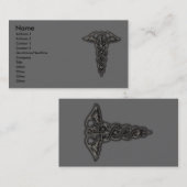 Caduceus Visitekaartje (Voorkant / Achterkant)