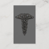 Caduceus Visitekaartje (Achterkant)