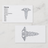 Caduceus Visitekaartje (Voorkant / Achterkant)