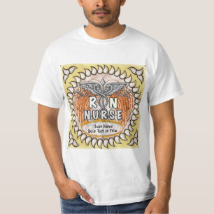 Caduceus vleugelverpleegkundige t-shirt