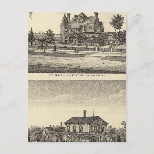 Cady en Kilpatrick, Nebraska Briefkaart (Voorkant)