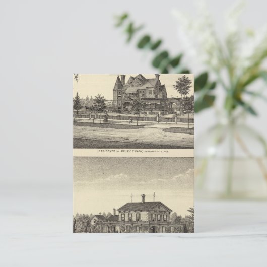 Cady en Kilpatrick, Nebraska Briefkaart (Staand voorkant)