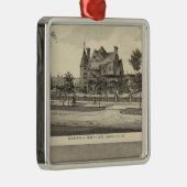 Cady en Kilpatrick, Nebraska Metalen Ornament (Rechts)