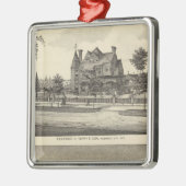 Cady en Kilpatrick, Nebraska Metalen Ornament (Links)