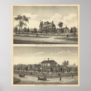 Cady en Kilpatrick, Nebraska Poster