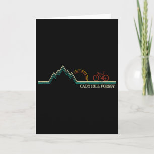 Cady Hill Mountainbiken Vermont Stowe Kaart