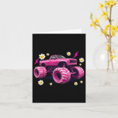 Cady Monster - Schattigee en spookachtige leuke St Kaart (Gele Bloem)